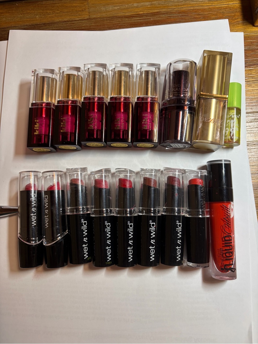 wet n wild, Kiki & Color- Changing Lipstick Collection total 17pcs